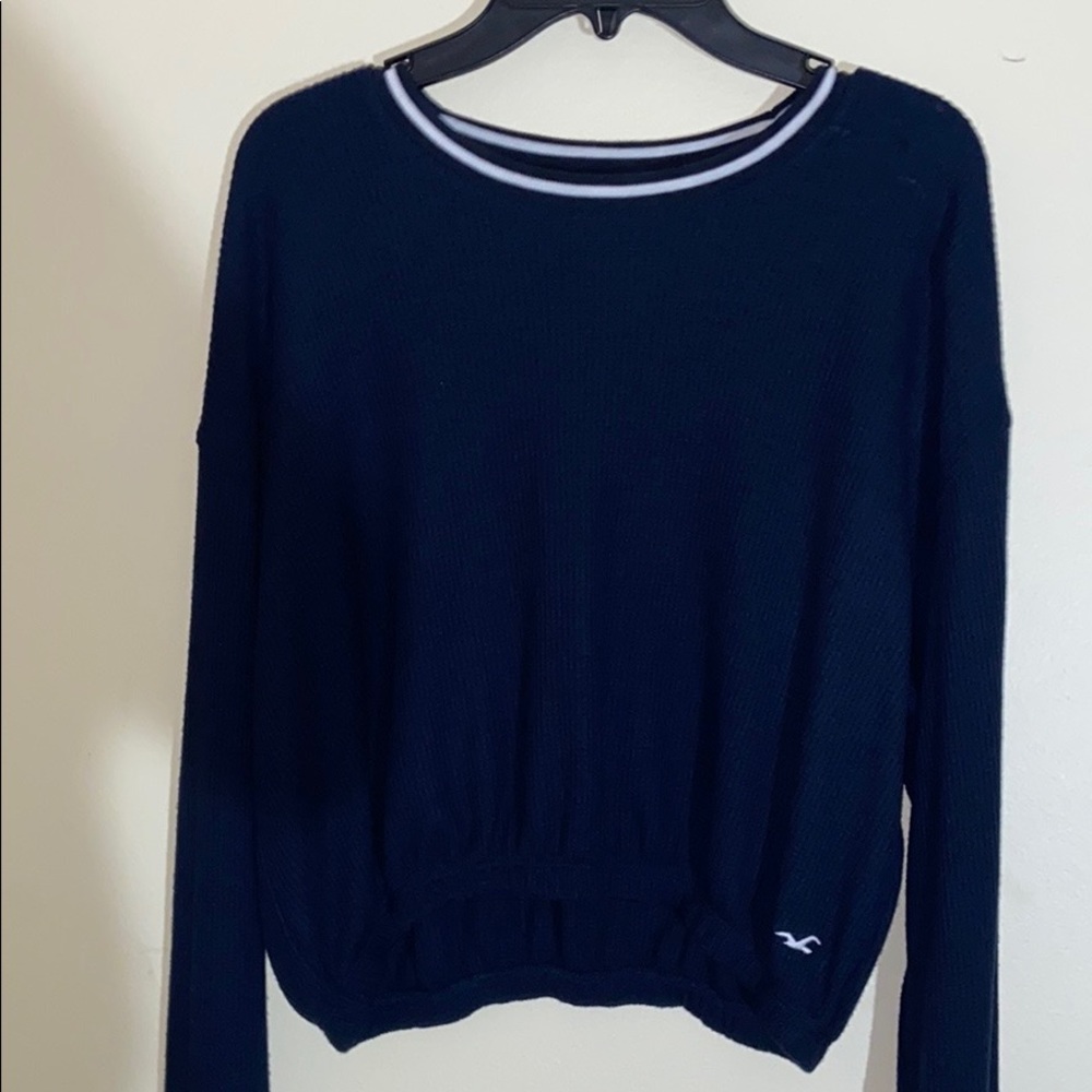 Navy blue Hollister sweater